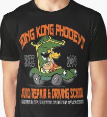 Hong Kong Phooey's Auto Repair & Driving School Graphic T-Shirt