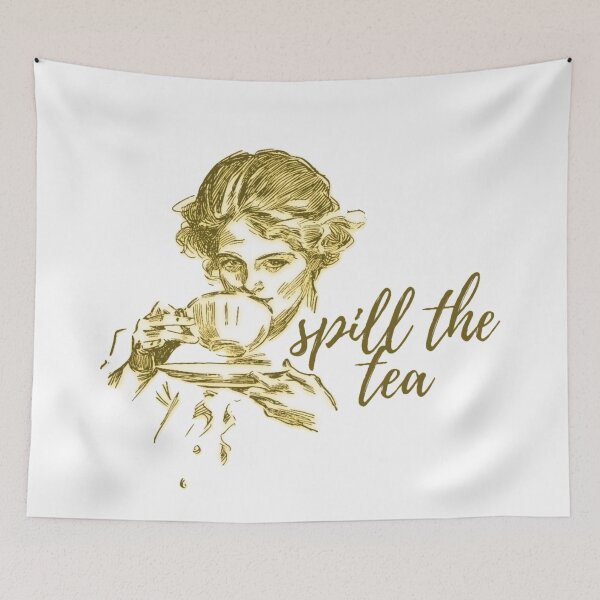 Item preview, Spill the tea vintage designed and sold by daphhne.