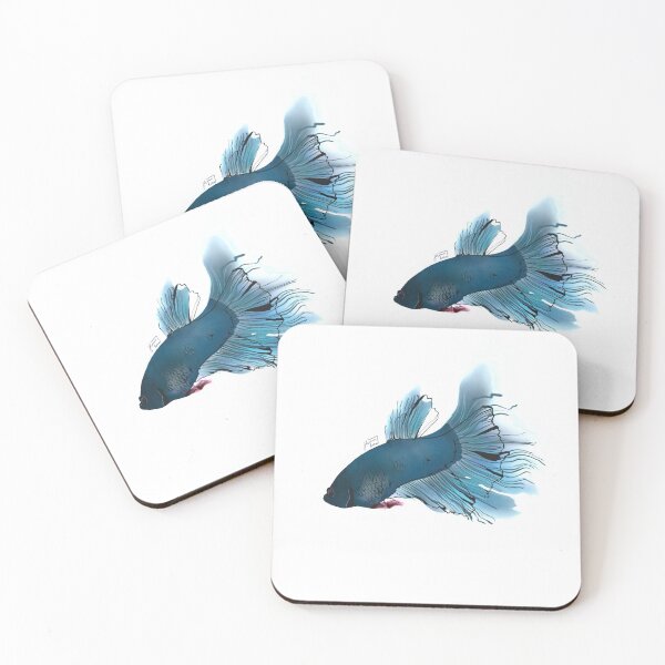 Item preview, Betta splendens fighting fish illustration designed and sold by MyArtistry.