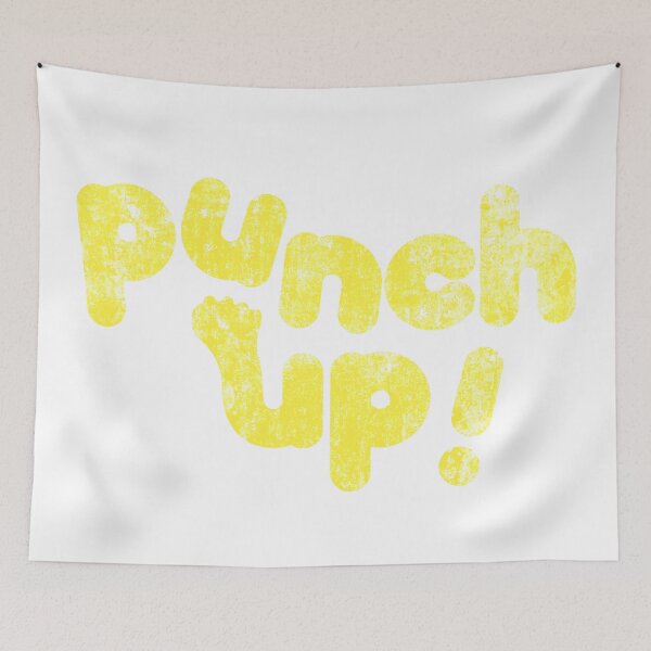 Item preview, punch up! typography designed and sold by sixsixninenine.
