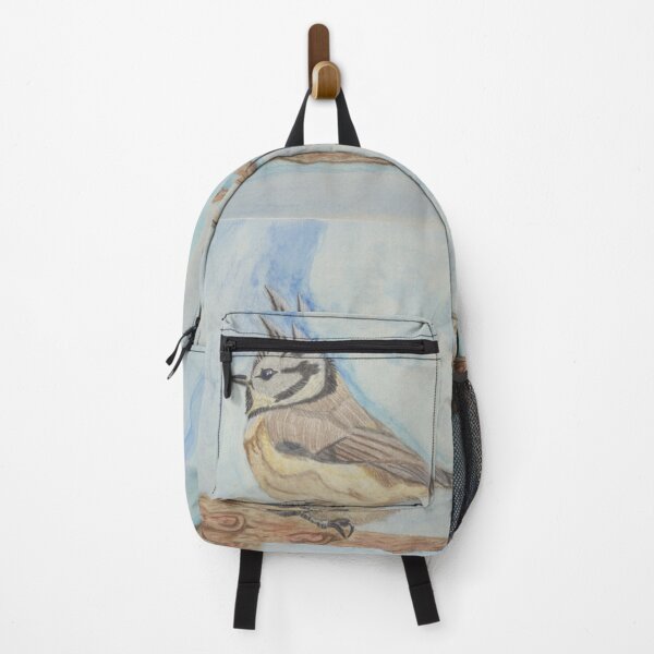 Item preview, Bridled Titmouse - Mix Media Painting designed and sold by Michael Keeter.