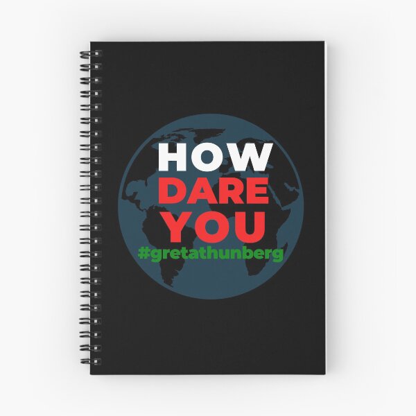 Item preview, How Dare You Greta Thunberg Earth Shirt Save Our Planet Climate Change Shirt SOS Help Climate Strike Shirt Nature Future Natural Environment Cute Funny Gift Idea designed and sold by EpsilonEridani.