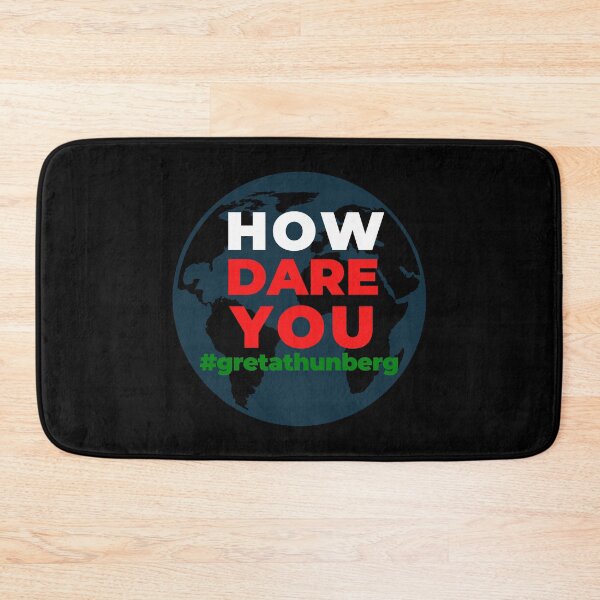 Item preview, How Dare You Greta Thunberg Earth Shirt Save Our Planet Climate Change Shirt SOS Help Climate Strike Shirt Nature Future Natural Environment Cute Funny Gift Idea designed and sold by EpsilonEridani.