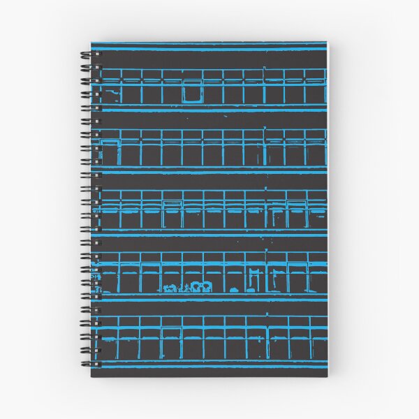 Item preview, Blue Architectural Abstraction designed and sold by Elinacon.