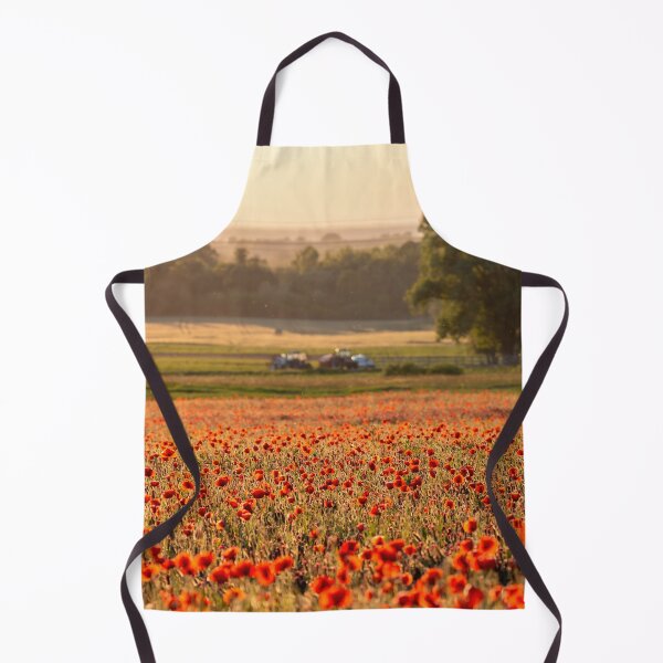Item preview, Agricultural Landscape with Beautiful Poppy Field designed and sold by digoarpi.