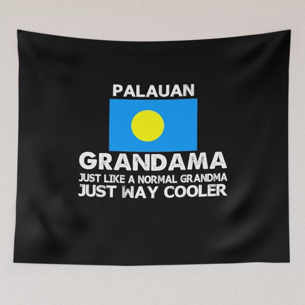 Item preview, Palauan Grandma Palau Flag for Mother's Day designed and sold by Niishouseca.