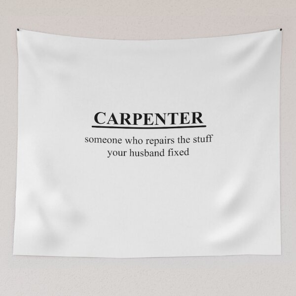 Item preview, Funny Carpenter Definition designed and sold by Swarno.