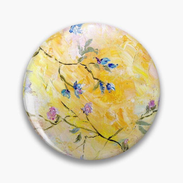 Item preview, Floral spring blooming original painting designed and sold by BeeTartprints.