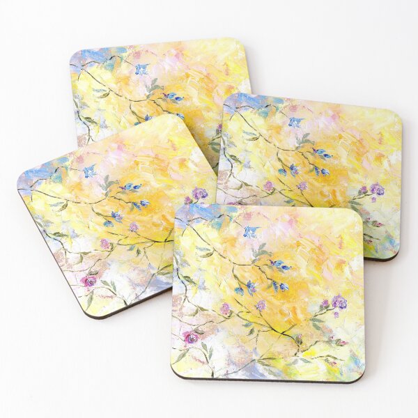 Item preview, Floral spring blooming original painting designed and sold by BeeTartprints.
