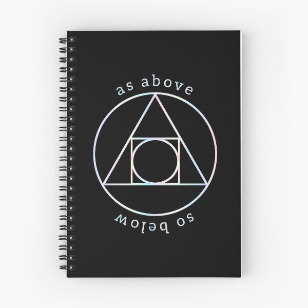 Item preview, As Above So Below Philosopher's Stone Alchemy Hermetics designed and sold by tiantanman.