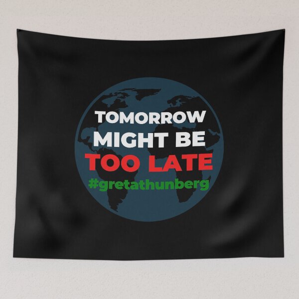 Item preview, Too Late Greta Thunberg Earth Shirt Save Our Planet Climate Change Shirt SOS Help Climate Strike Shirt Nature Future Natural Environment Cute Funny Gift Idea designed and sold by EpsilonEridani.