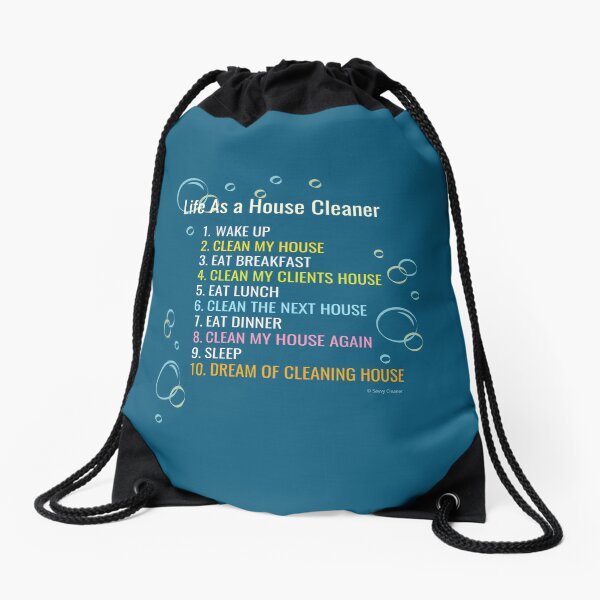 Item preview, Life As a House Cleaner Funny Housekeeping Checklist Humor designed and sold by SavvyCleaner.