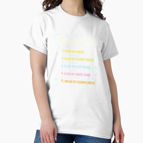 Item preview, Life As a House Cleaner Funny Housekeeping Checklist Humor designed and sold by SavvyCleaner.