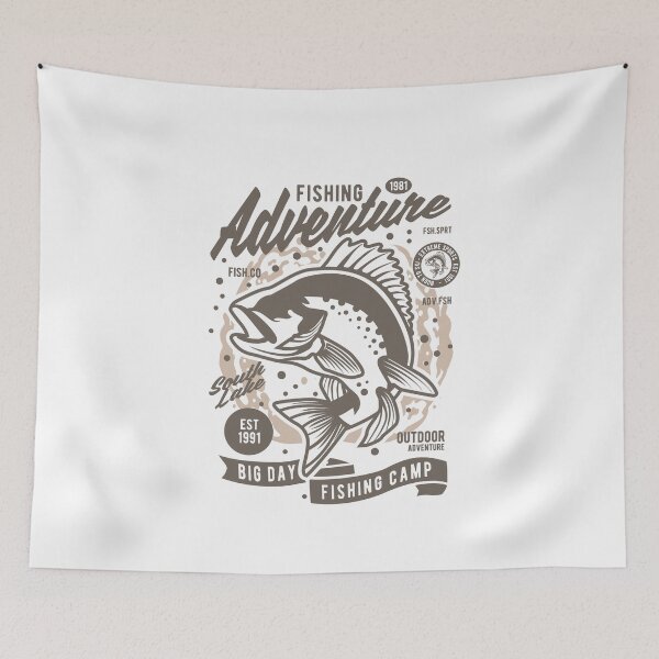 Item preview, Fishing adventure designed and sold by WigglyLine.