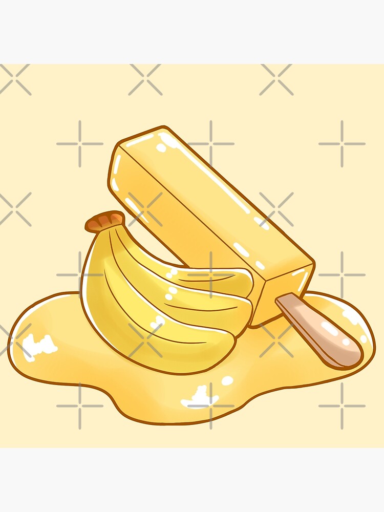 "Korean Street FoodMelona Banana" Poster for Sale by IntrovertMochi
