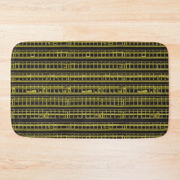 Item preview, Yellow Architectural Abstraction designed and sold by Elinacon.