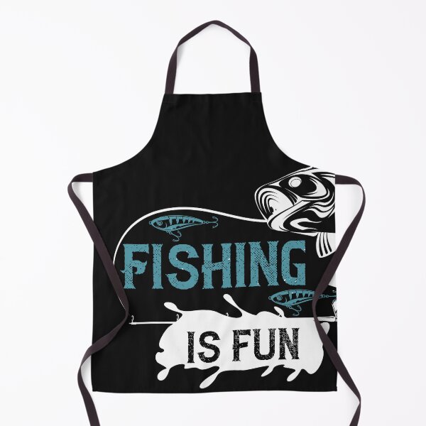 Item preview, Fishing is fun cute Typography Design designed and sold by WigglyLine.