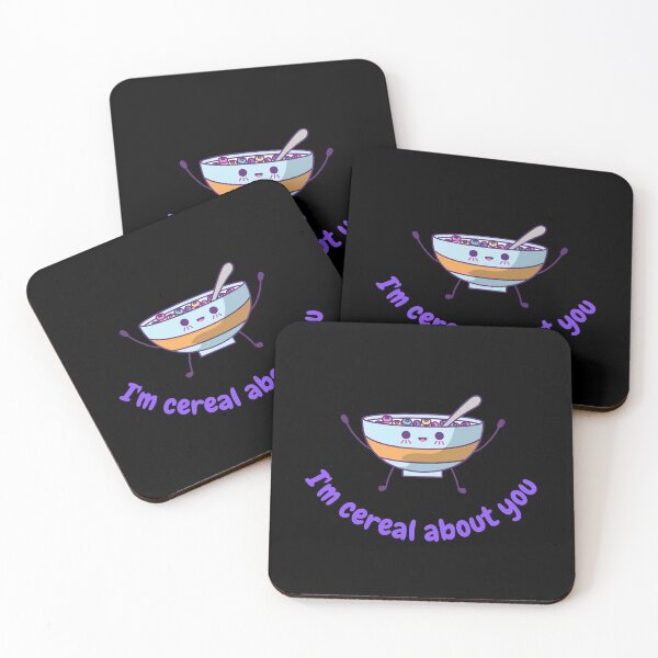 Item preview, I'm cereal about you    I'm Serious About You    Cereal Pun  designed and sold by GoodMoodFood.