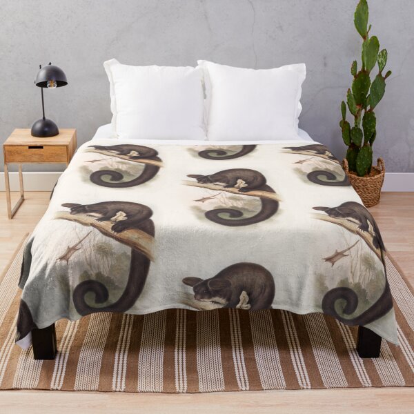 Item preview, Long eared flying squirrel  illustration Australian animals series designed and sold by Vintage Designs +.