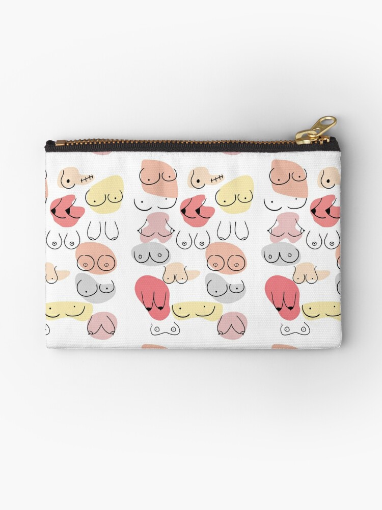 Boobs Zipper Pouch for Sale by Chloeamk