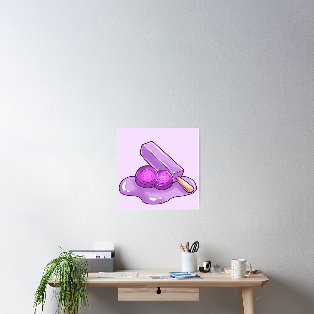 "Korean Street FoodMelona Purple Yam" Poster for Sale by