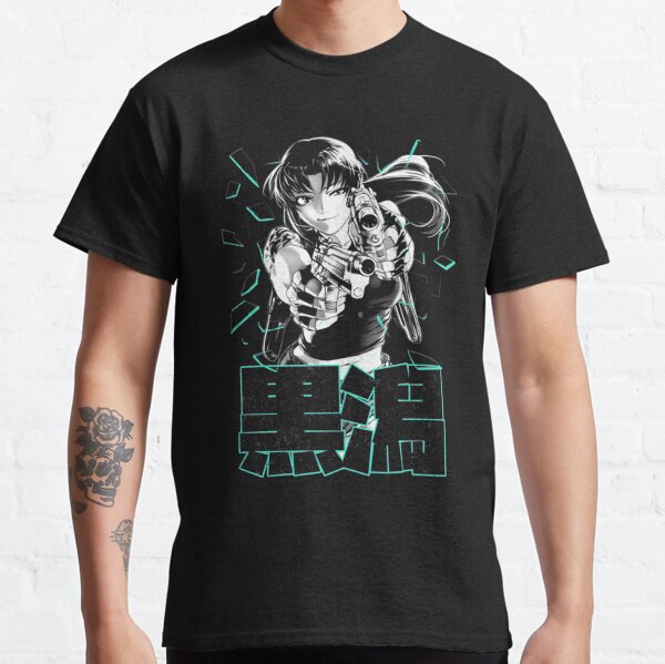 Black Lagoon T-ShirtShattered Revy (white) T-shirt classique