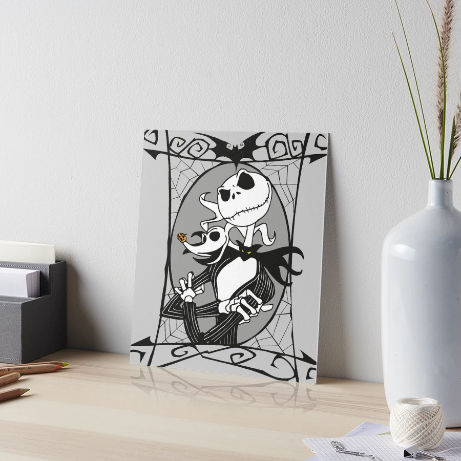 Jack Bazel 絵 Jack and Sally Pixel Art – BRIK