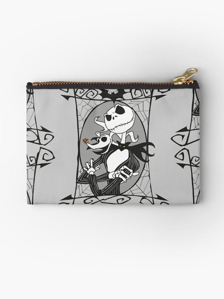 Jack Skellington and Zero - The Nightmare Before Christmas Zipper Pouch by  11UponaTime