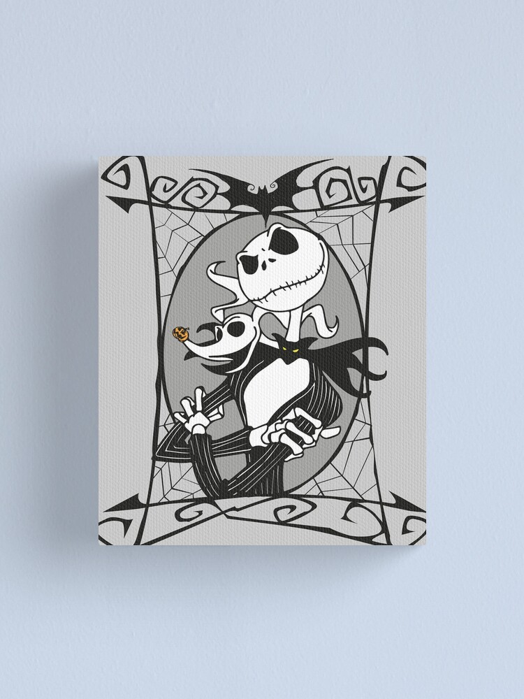 Jack Skellington and Zero - The Nightmare Before Christmas