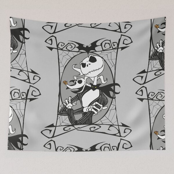 Item preview, Jack Skellington and Zero - The Nightmare Before Christmas designed and sold by 11UponaTime.