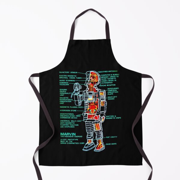 Item preview, Marvin The Paranoid Android Cross-Section designed and sold by ddogsis.