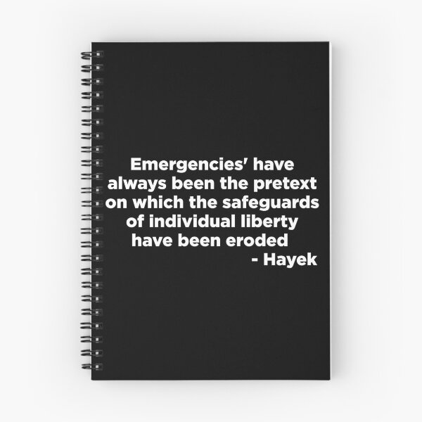 Item preview, Quote about freedom from Hayek designed and sold by WilliamPaterson.