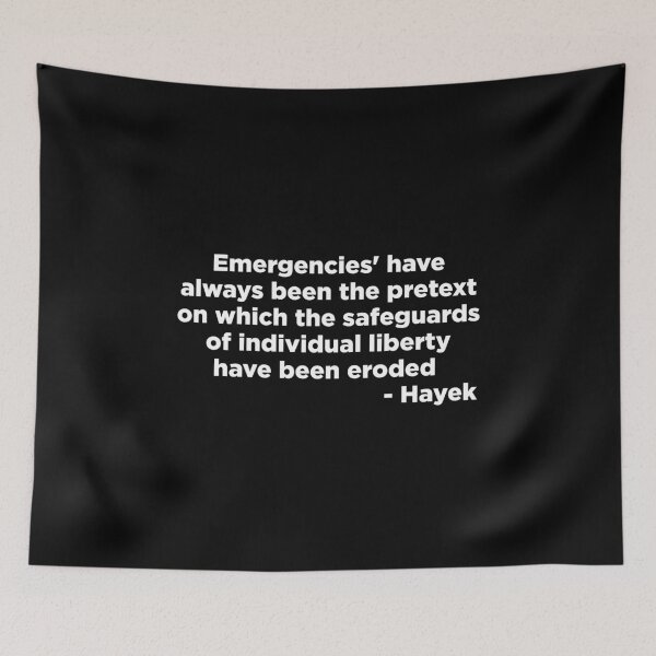 Item preview, Quote about freedom from Hayek designed and sold by WilliamPaterson.
