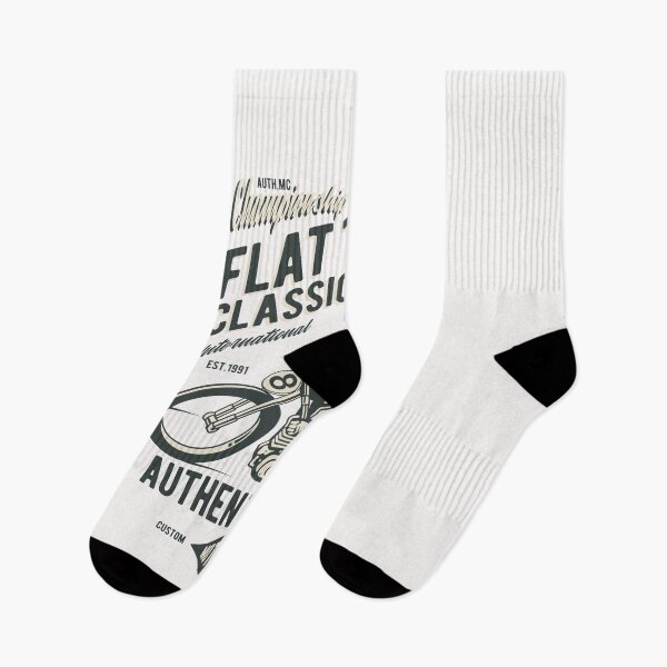 Item preview, Flat track classic racing, Authentic Gear, Motoclub designed and sold by WigglyLine.