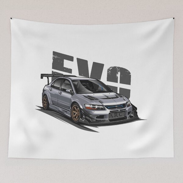 Item preview, Evolution IX (Metallic Grey) designed and sold by JioojiProject.