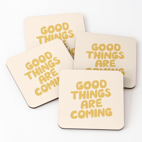 Item preview, Good Things Are Coming designed and sold by MotivatedType.