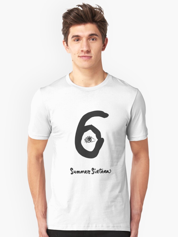Drake Six 6 Summer Sixteen T Shirt By Nayamsat