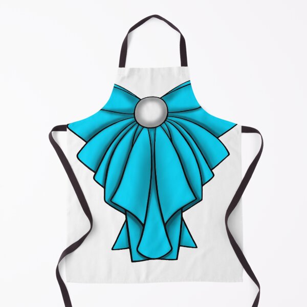 Item preview, painted blue frill bow designed and sold by nataliavavilina.