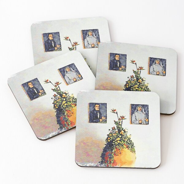 Item preview, Istituto Emiliani: portraits of the founders designed and sold by Giuseppe Cocco.