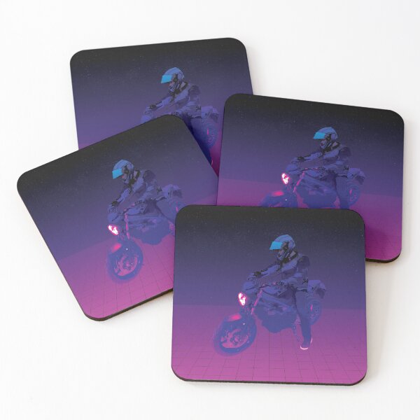Item preview, Moto biker Synthwave Style designed and sold by WiredDesigns.