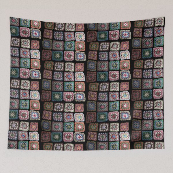 Item preview, crochet granny squares designed and sold by alisondexter.