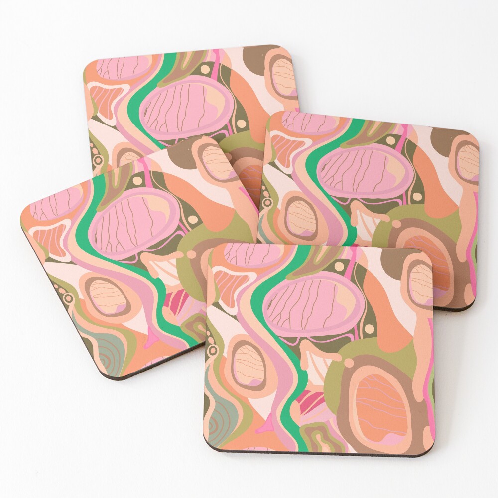 Item preview, Coasters (Set of 4) designed and sold by sketchbookjo.