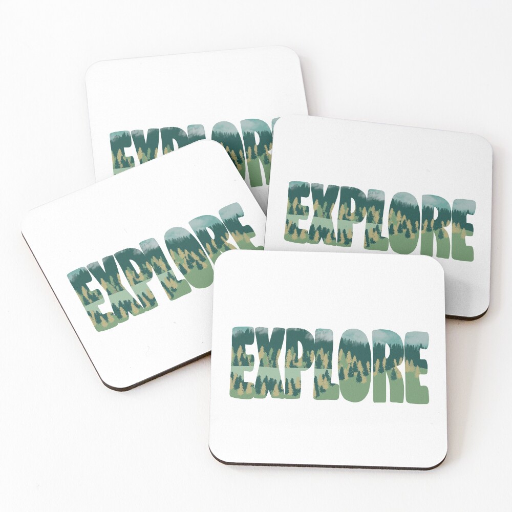 Item preview, Coasters (Set of 4) designed and sold by scribbli.