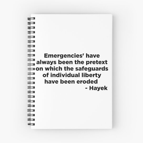 Item preview, Quote about freedom from Hayek designed and sold by WilliamPaterson.