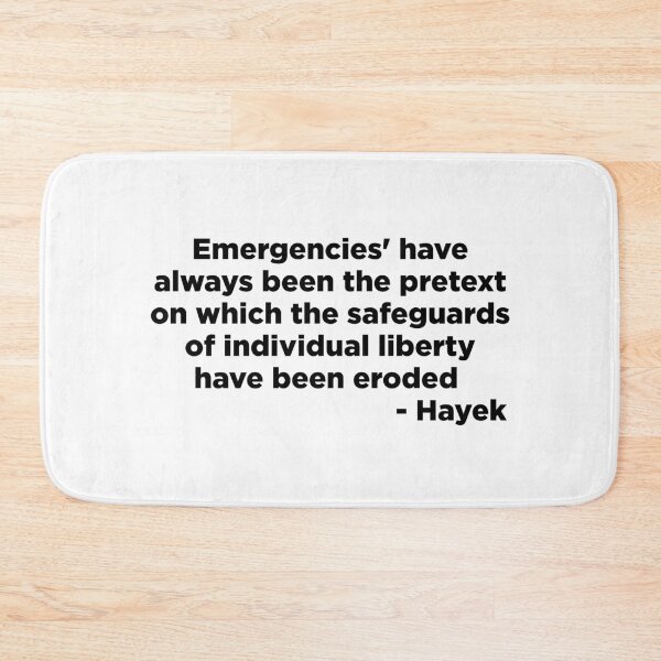 Item preview, Quote about freedom from Hayek designed and sold by WilliamPaterson.