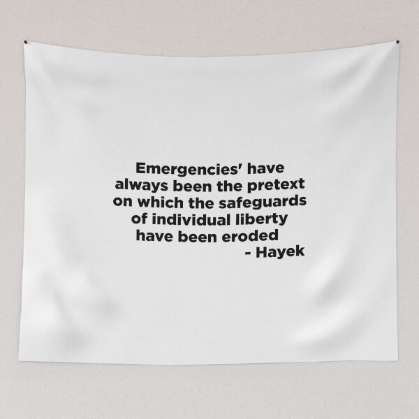 Item preview, Quote about freedom from Hayek designed and sold by WilliamPaterson.