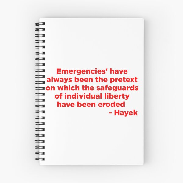Item preview, Quote about freedom from Hayek designed and sold by WilliamPaterson.