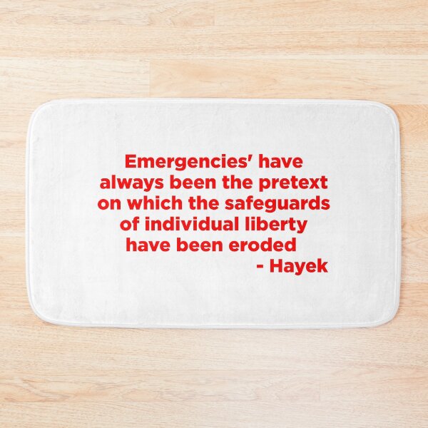 Item preview, Quote about freedom from Hayek designed and sold by WilliamPaterson.