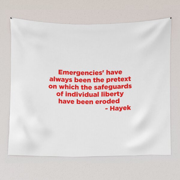 Item preview, Quote about freedom from Hayek designed and sold by WilliamPaterson.