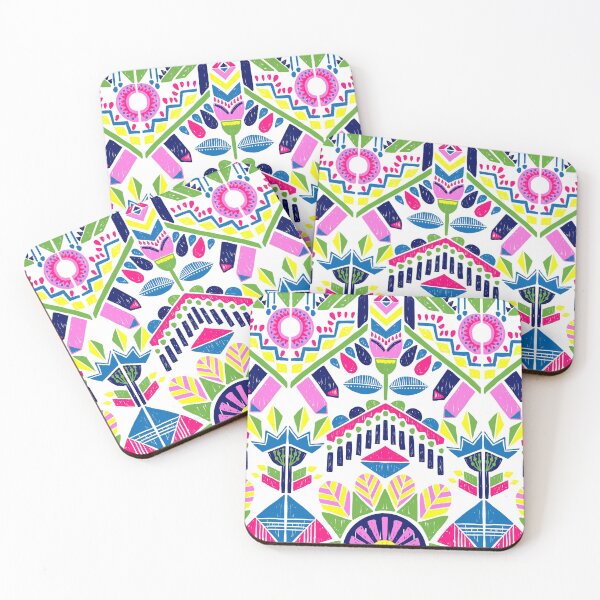 Item preview, Ikat geometric folklore ornament. Seamless African pattern. designed and sold by Paphawarin.